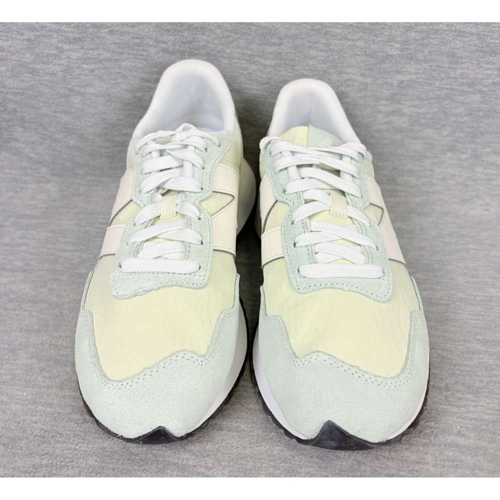 New Balance 237 Womens 9.5 Mint Green Cream Grey White Running Sneakers - Picture 3 of 11